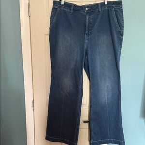 Old Navy Dark Blue Flare Women's Jeans